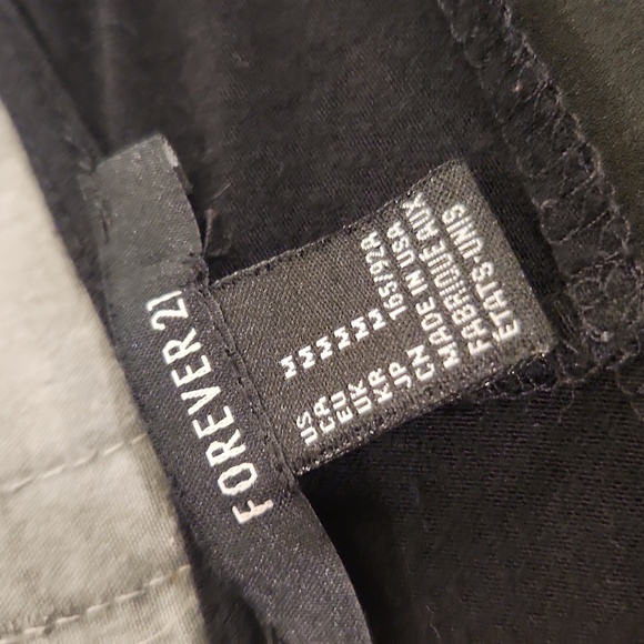 Forever 21 Black High-low 3/4 Long Sleeve Top Size M! - Picture 2 of 7